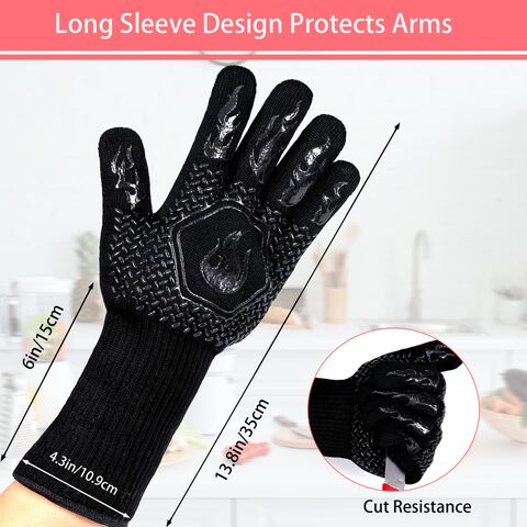 Carving Wood Oyster Shucking Kitchen Food Grade Gardening Cut Resistant  Gloves - China BBQ Accessories and Gloves price