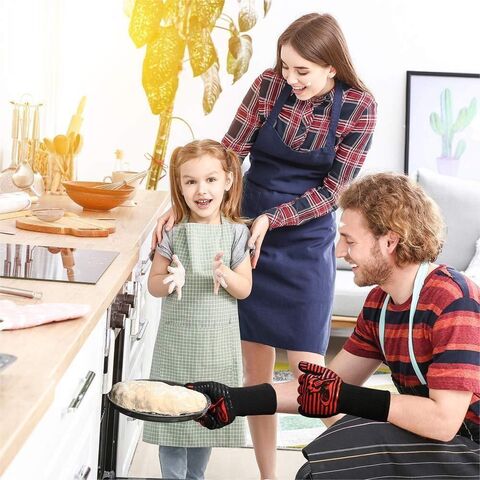 Gants de cuisine résistants à la chaleur extrême, pour Barbecue