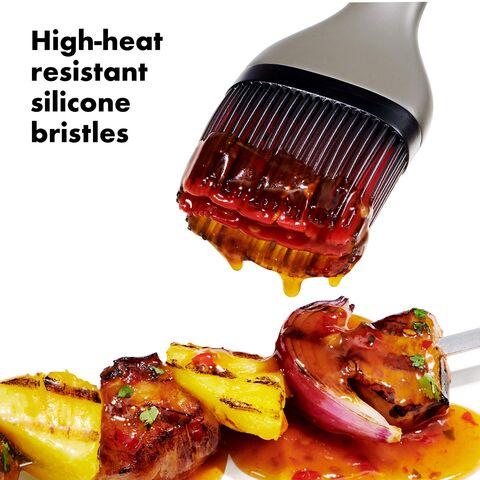 2Pcs Heat Resistant Basting Brush Silicone Food Brushes Practical