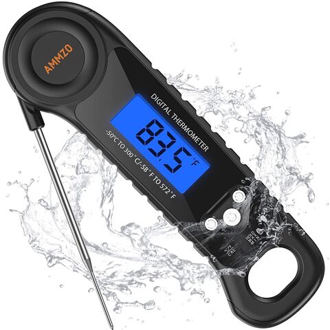 Dial Kitchen Thermometer Stainless Waterproof Food Water Meat