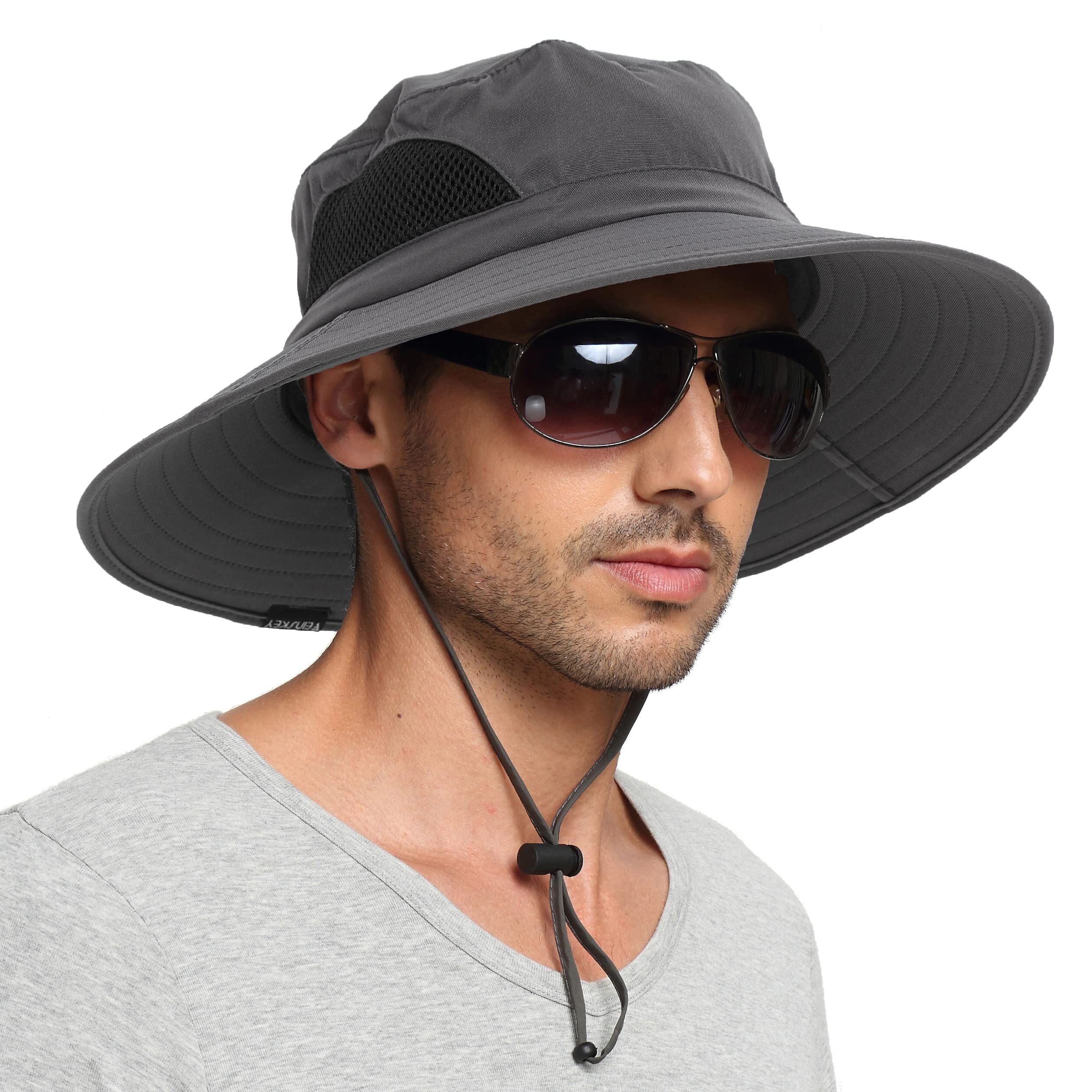 Women Men Bucket Hat Wide Brim BOOINE Hats Sun UV Protection Fishing Fitted  Caps for sale online