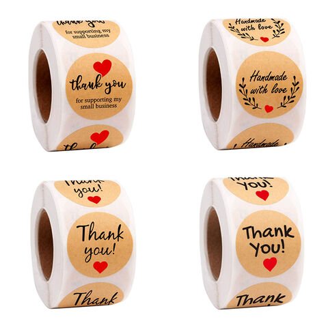 Desain Kotak Hadiah Permen Label Anda untuk Pesta Ulang Tahun, Stiker Kertas Kraft