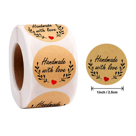 Desain Kotak Hadiah Permen Label Anda untuk Pesta Ulang Tahun, Stiker Kertas Kraft