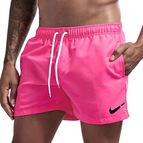 Pantalones Cortos de Natación para Hombre de Secado Rápido para Playa, Trajes de Baño para Hombre, Pantalones Cortos Blancos para Hombre