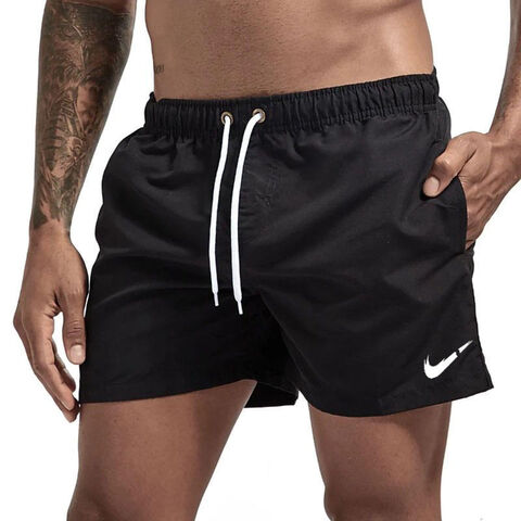 Pantalones Cortos de Natación para Hombre de Secado Rápido para Playa, Trajes de Baño para Hombre, Pantalones Cortos Blancos para Hombre