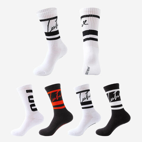 Sublimationsbestickte, kundenspezifische Basketball-Sportsocken OEM
