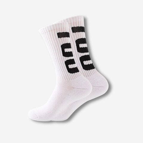 Sublimationsbestickte, kundenspezifische Basketball-Sportsocken OEM