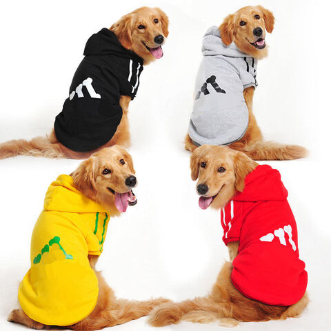 ¡Novedad! Suéter grande de lana para perros, ropa para mascotas de tela para perros de color sólido, ropa con capucha