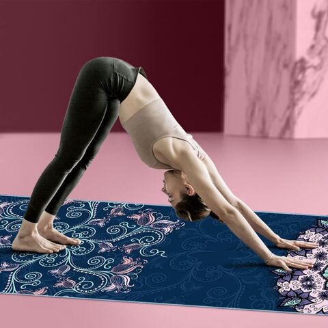 Toalla de microfibra Non-Slip Yoga Yoga Mat manta para Pilates