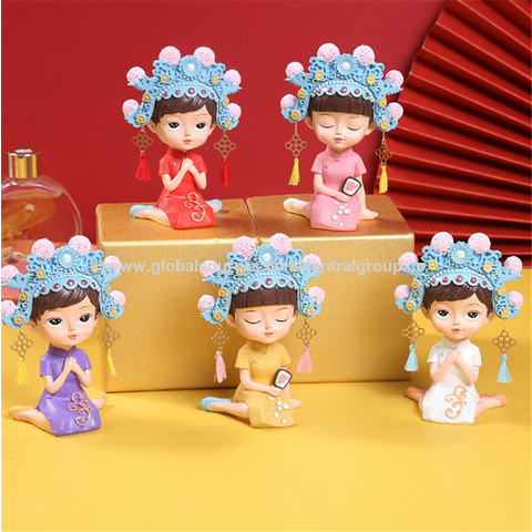 Wholesale Chinese Style Resin Girl Ornaments Car Moving Head Doll Hot Selling On Amazon 71.25 Wholesale China Wholesale Dolls Ornaments Chinese style at Factory Prices from Quanzhou Central Group Co. ...