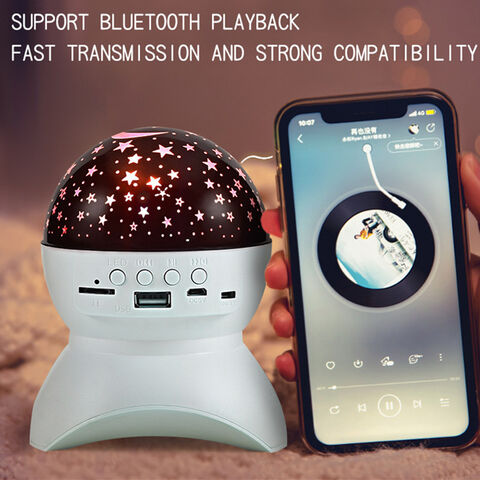 Achetez 3 en 1 LED Starry Sky Projecteur Light USB Charge Bluetooth Control  Music Playback Projection Night Lampe - le Noir de Chine
