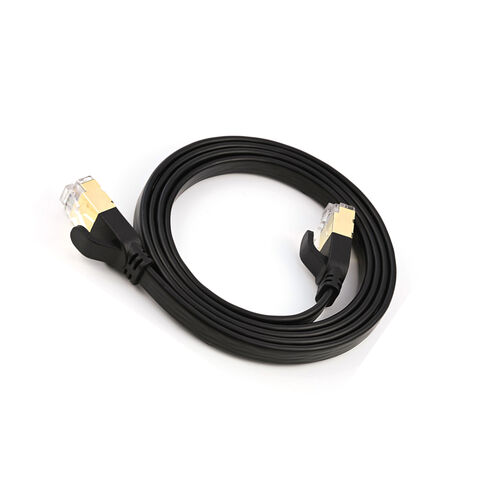 Buy Wholesale China Highest Speed Cable Black Cat 7 Shielded Ethernet Patch  Cable With Snagless Rj45 Connector & Cat 7 Shielded Patch Cable at USD 0.66