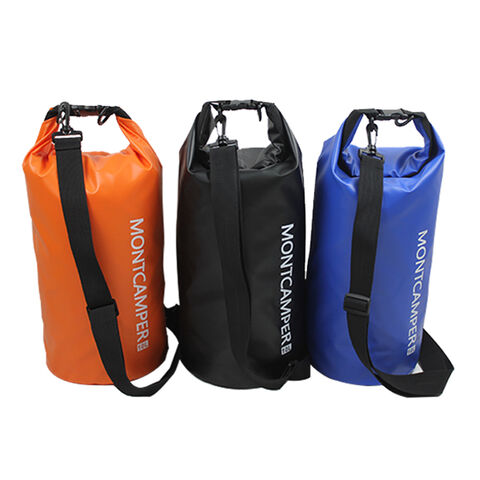 Bolsa seca impermeable, bolsa seca de PVC ligera con logo personalizado de nueva venta caliente para camping
