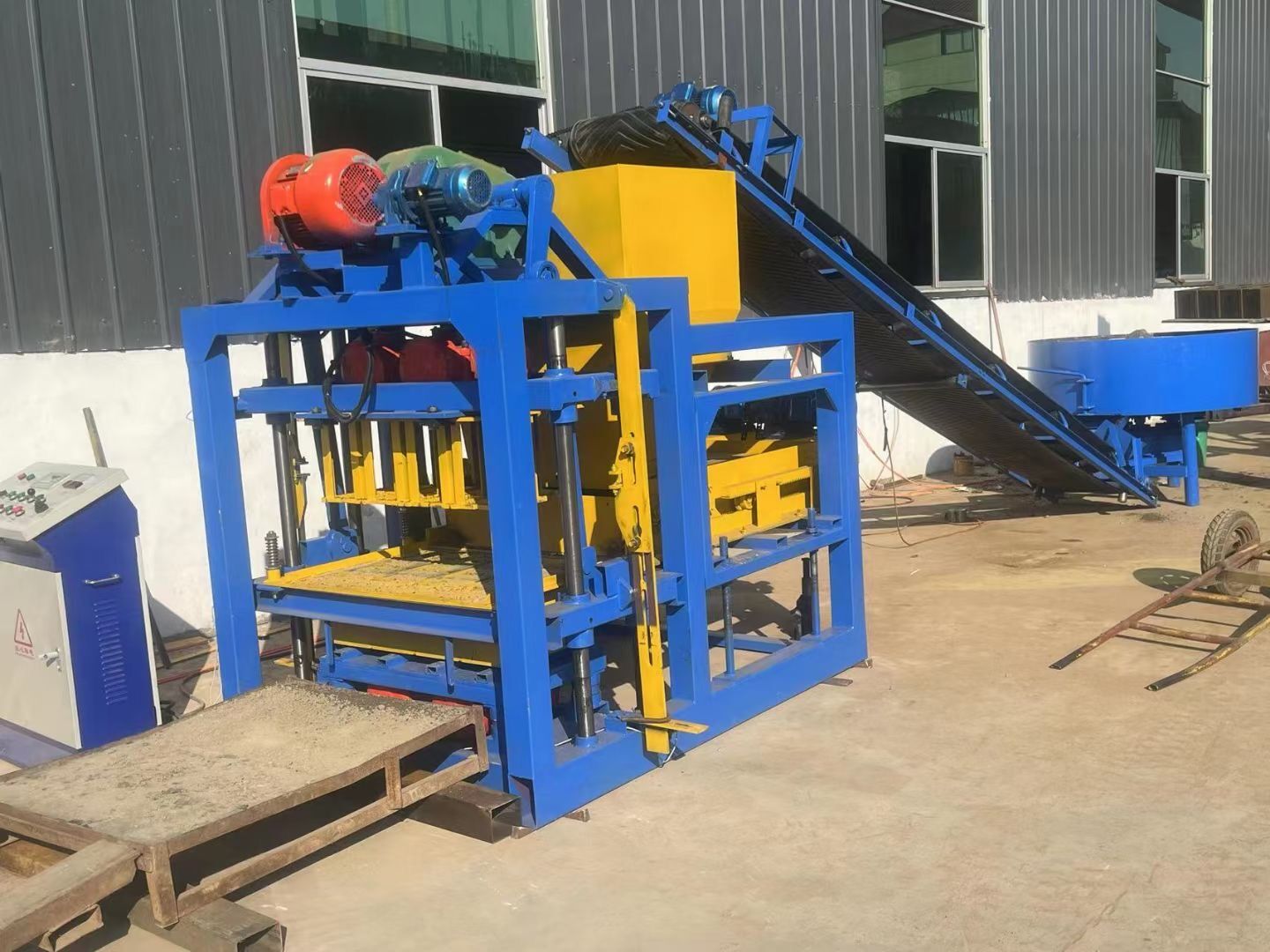 Buy Wholesale China Fm Eco Diesel Powered Brick Block Making Machine ...