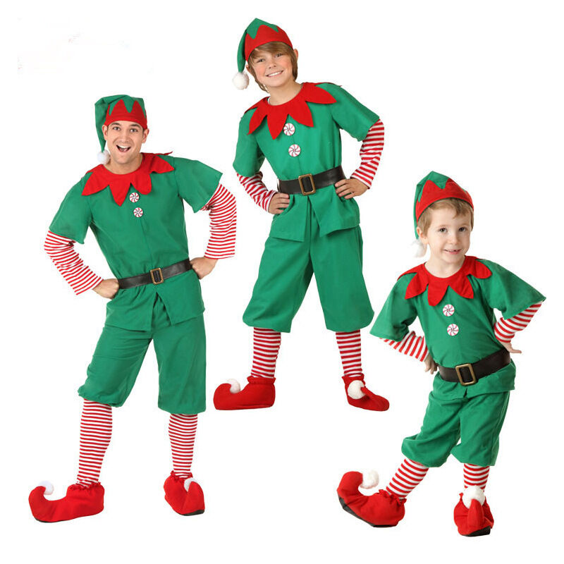 Buy Wholesale China Christmas Costume Set Christmas Elf Show Costume ...