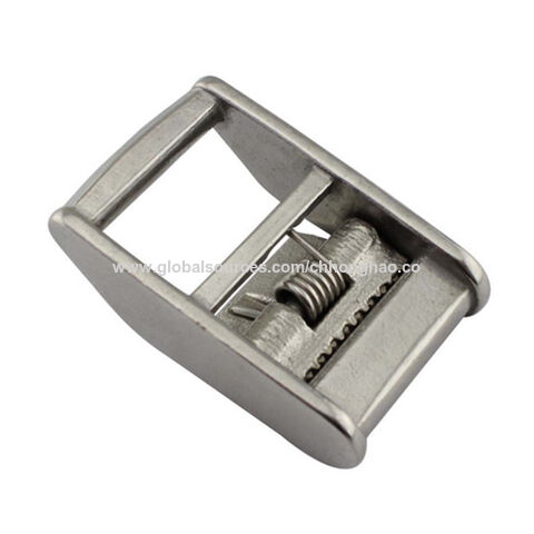 Buy China Wholesale 20mm,25mm,38mm,50mm Ratchet Buckle High Polished  Stainless Steel Aisi304/316 Cam Buckle & Stainless Steel Cam Buckle $0.35