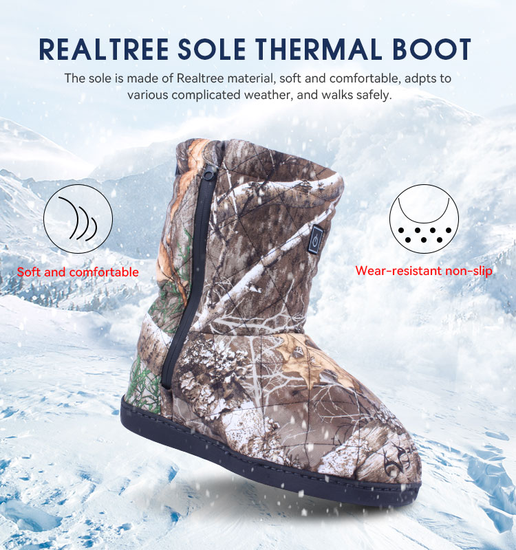 Rechargeable on sale heated boots