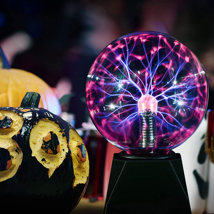 12 Large Plasma Globe Nebula Ball Light Show Glass Sphere Energy Touch  Lamp
