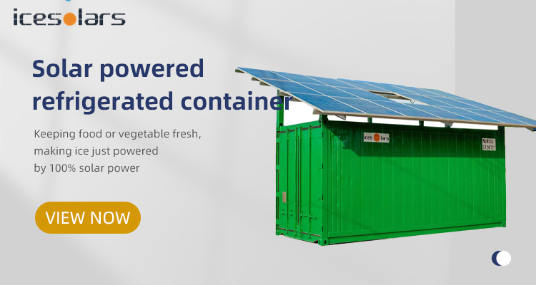 Solar Powered Refrigerated Container Solar Refrigeration Freezer ...