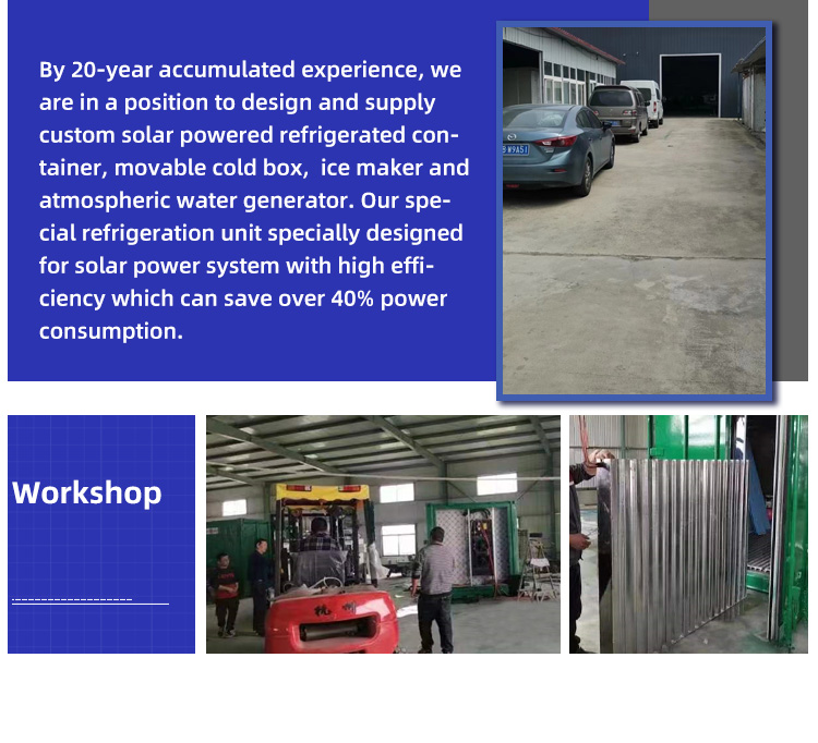 Solar Powered Refrigerated Container Solar Refrigeration Freezer ...