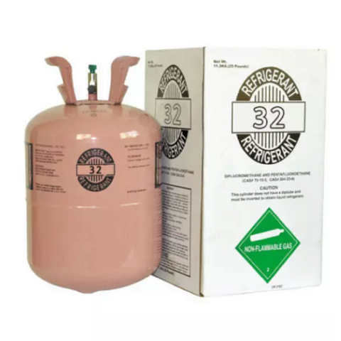 1,8 Kg R32 refrigerant gas refillable cylinder on sale