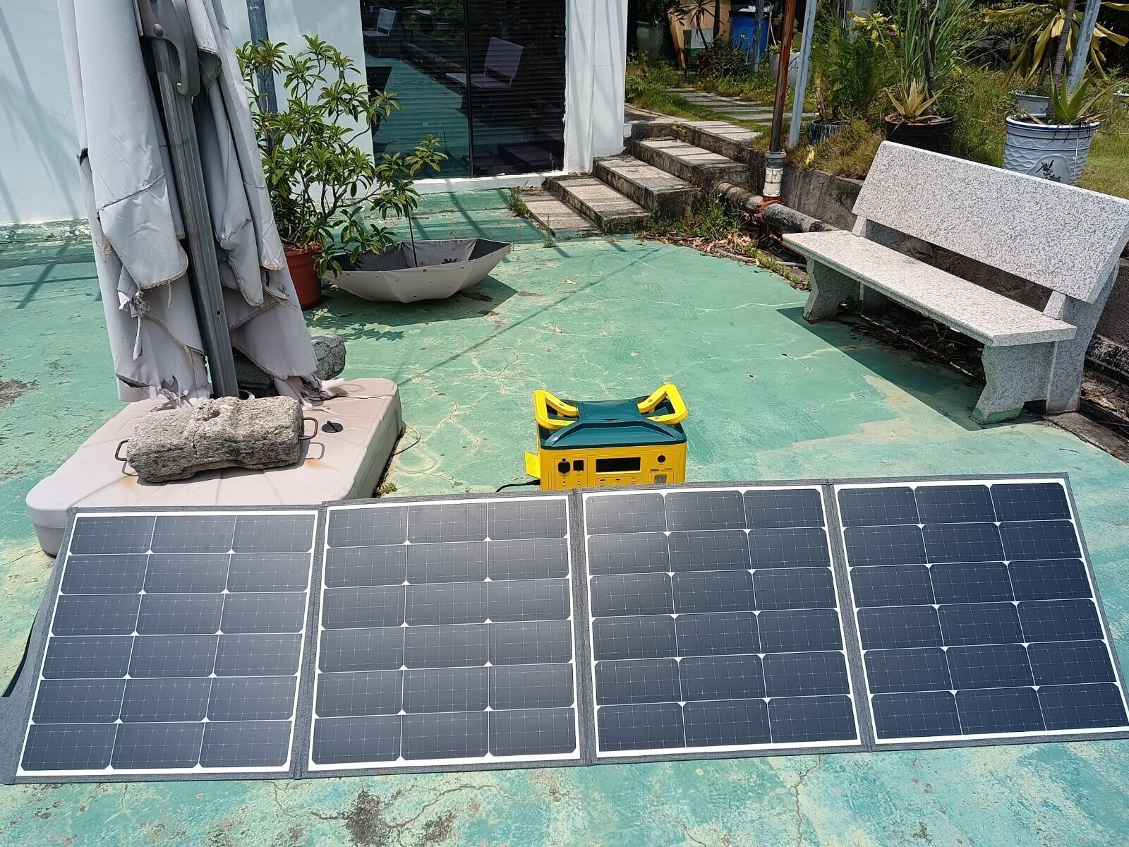 Flexible Portable Foldable Solar Panel 100w For Outdoors Activities Rv ...
