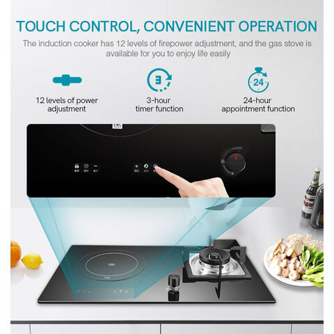 2500w Double Induction Cooker Waterproof Panel Temperature Levels Power  Levels induction cooktop hotpot cooktop