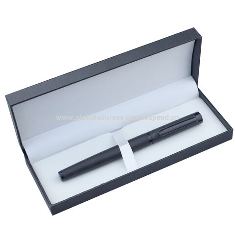 Buy Wholesale China Wholesale Luxury Matte Black Pen Writing Set Silver Ink  Elegant Fancy Nice Gift Ballpoint Pen Set For Planner Diary Notebooks &  Ballpoint Pens at USD 1
