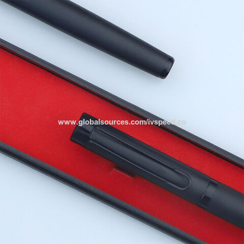 Buy Wholesale China Wholesale Luxury Matte Black Pen Writing Set Silver Ink  Elegant Fancy Nice Gift Ballpoint Pen Set For Planner Diary Notebooks &  Ballpoint Pens at USD 1