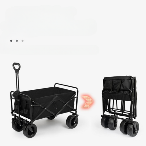 New Design Foldable Black White Outdoor Durable Large Capacity Camping Fishing  Cart $27.8 - Wholesale China Camping Cart at Factory Prices from Good  Seller Co., Ltd (5)