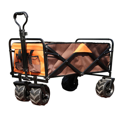 Chariot de transport pliable en acier inoxydable