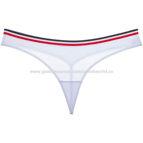 European Sexy G-String Pants Women's Underwear Low Rise Seamless Thong  Woman Ice Silk Comfort G
