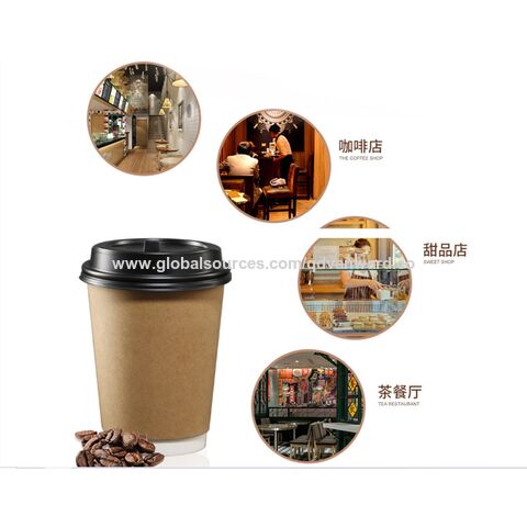 8oz/12oz/16oz tasse de café jetables Coupe du papier d'impression  personnalisée - Chine 2.5Oz papier jetable tasse tasse de café chaud et des  boissons prix