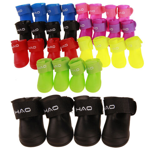 Zapatos para mascotas, zapatos de lluvia para perros, zapatos para perros, zapatos impermeables de suela blanda, productos populares para mascotas al por mayor