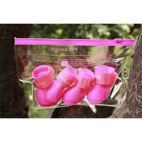 Zapatos para mascotas, zapatos de lluvia para perros, zapatos para perros, zapatos impermeables de suela blanda, productos populares para mascotas al por mayor
