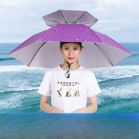 Compre Precio Sorpresa Plegable Ajustable Manos Libres Pesca Jardinería  Golf Sombrilla Paraguas Al Aire Libre y Paraguas de China por 1.08 USD |  Global Sources