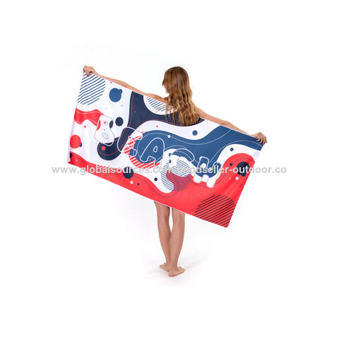 Geometry Towel- Flags