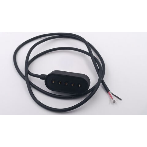 Conector Pogo Pin Magnético Personalizado OEM, Muelle de Contacto, 1x5 pines, longitud 13.85mm, cable de carga Pogo