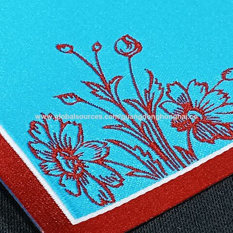 Wholesale delicate flower embroidery patches for clothing For Custom Made  Clothes 