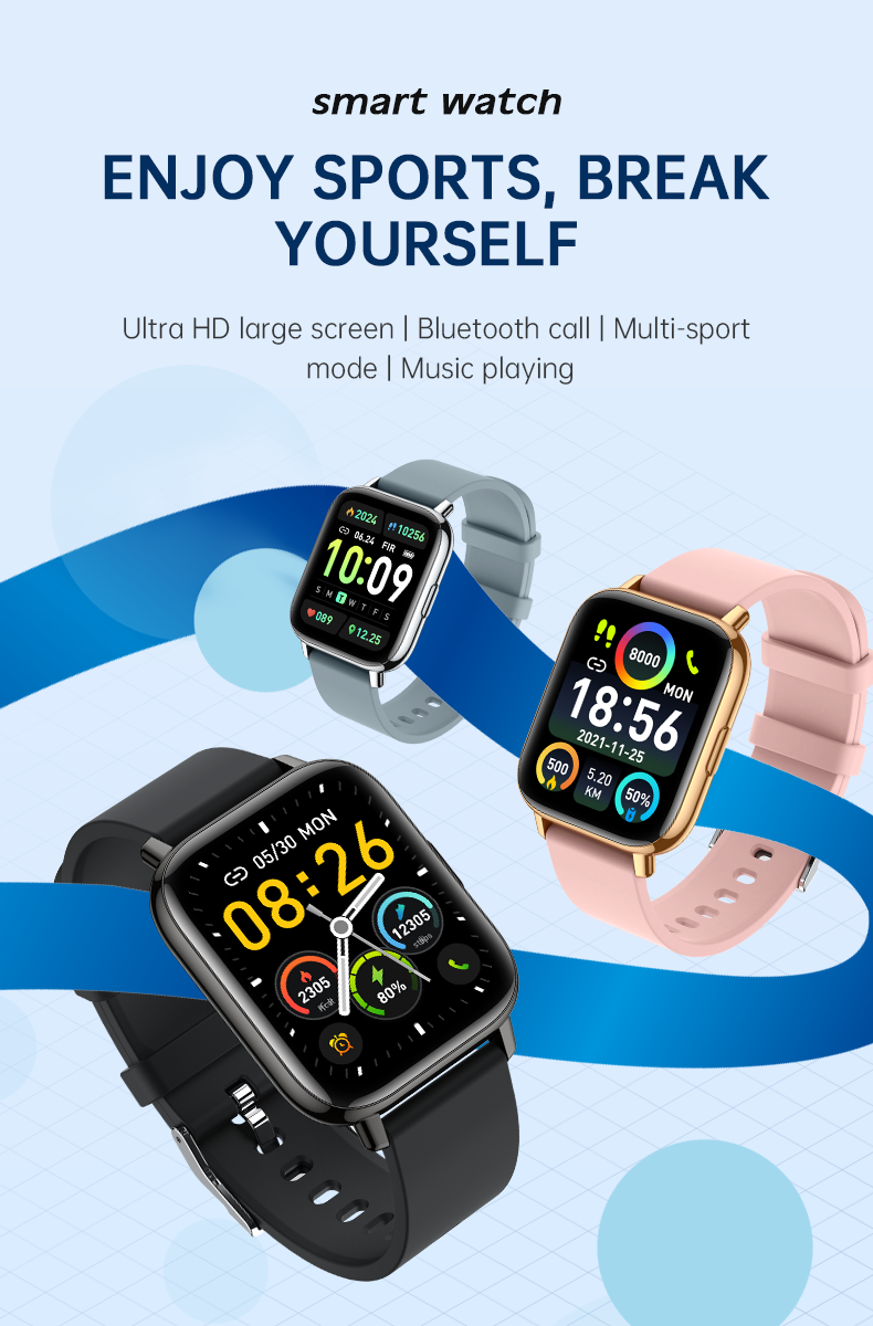 Buy Wholesale China Smart Watch Women Sport Heart Rate Smart Watch Low Price Waterproof Square