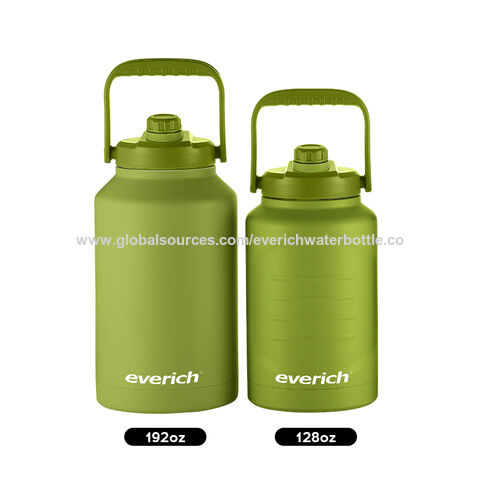 Vente en gros de growler à bière isotherme en acier inoxydable 18/8 sans BPA avec différents couvercles et options de capacité pour les fêtes et le camping