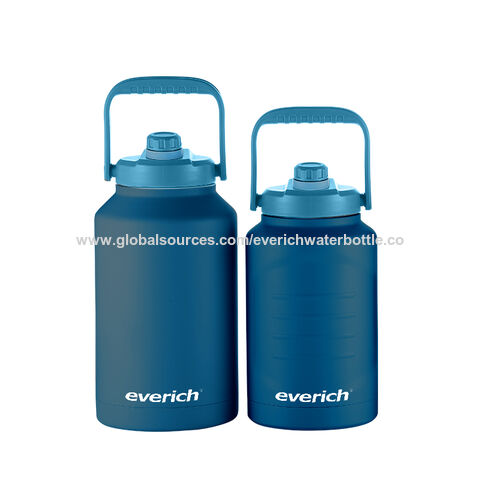 Vente en gros de growler à bière isotherme en acier inoxydable 18/8 sans BPA avec différents couvercles et options de capacité pour les fêtes et le camping