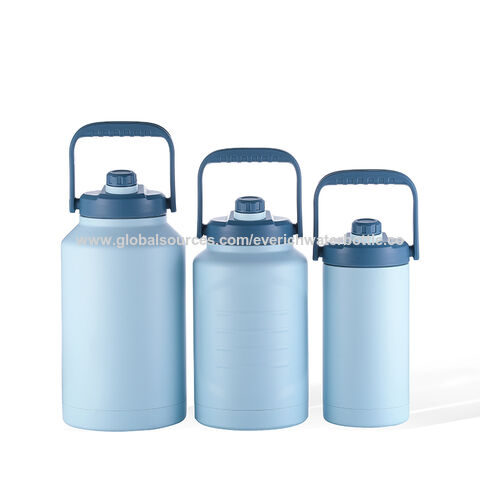 Vente en gros de growler à bière isotherme en acier inoxydable 18/8 sans BPA avec différents couvercles et options de capacité pour les fêtes et le camping