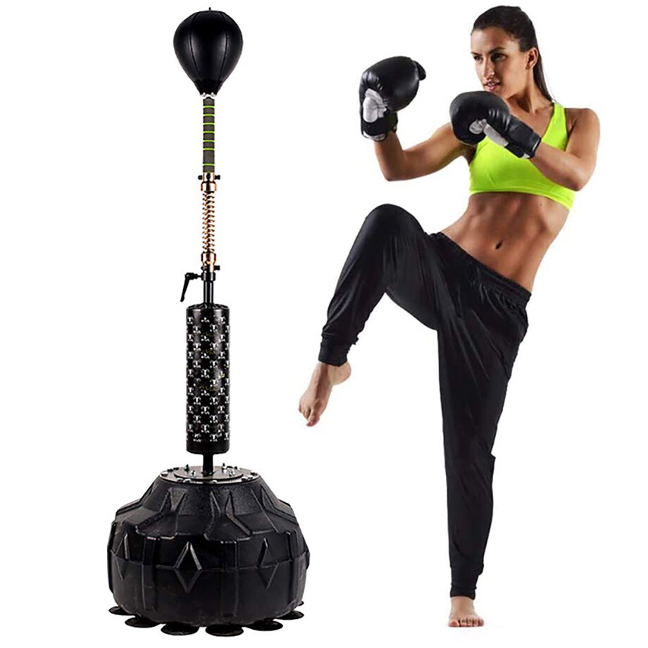 Hot Sale!! Electronic Music Boxing Machine, Smart Boxing Training  Equipment, Boxing Game Trainer, Fun, Wall Mounted Punching Pad Bag with  Stand, Boxing Target Workout Machine 