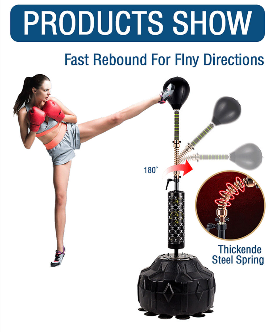 Punching Ball Reflex Speed Bag Spring Wall-Mounted Boxing Punching Bag  Cobra Bag