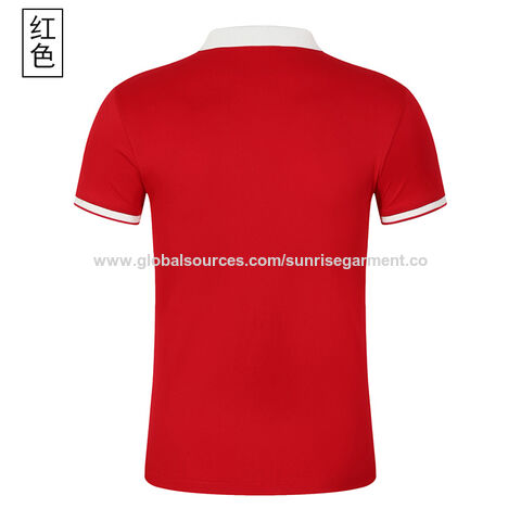 Venta de Camisa Polo Roja Para Hombre