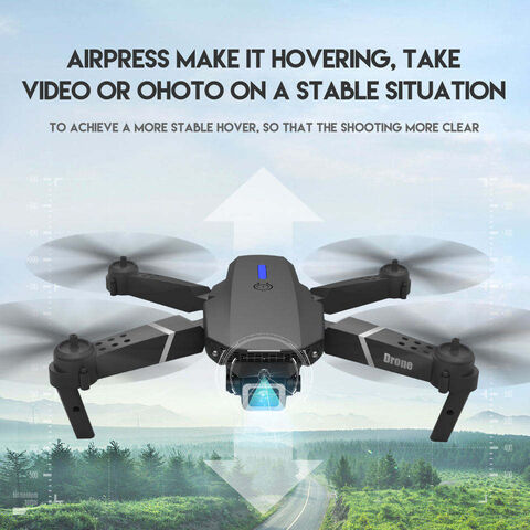 GPS Drone E88 GPS Pliable Drone avec Caméra 4K Pro pour Adultes