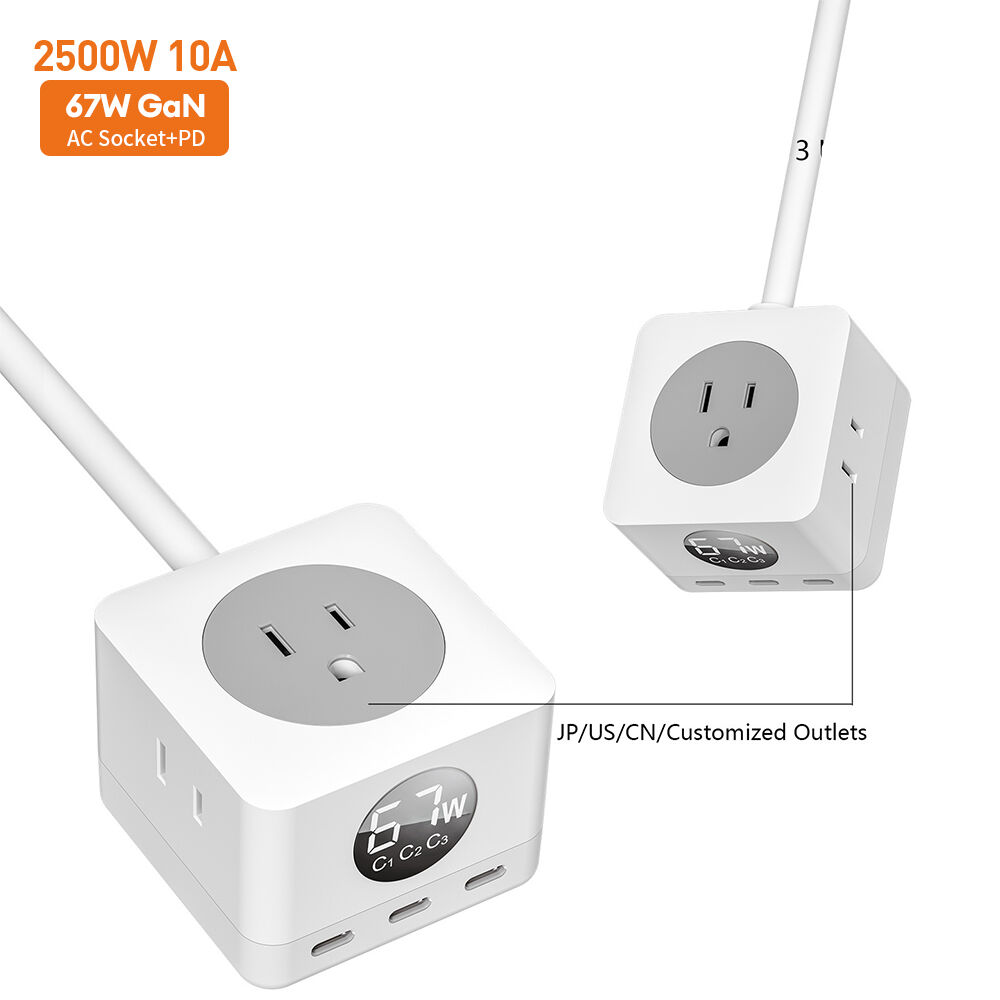 Creative 67W GaN Charger: cargador de pared GaN USB de 3 puertos