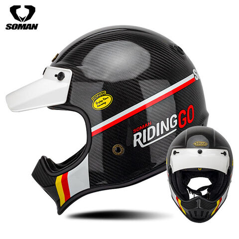 【おすすめ】VINTAGE MAXON MX HELMET Vintage Maxon Mark II LTD Full Face Red Motorcycle Helmet