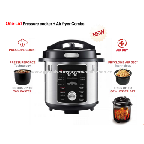 Buy Wholesale China Innovative One-lid Design Patent Home Air Fryer Multi  Kitchen Pressure Cookers & Air Fryer at USD 67.5